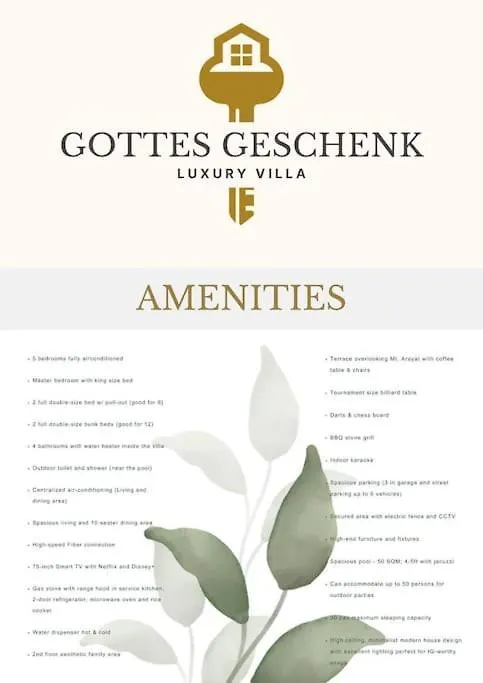 Villa Gottes Geschenk Angeles