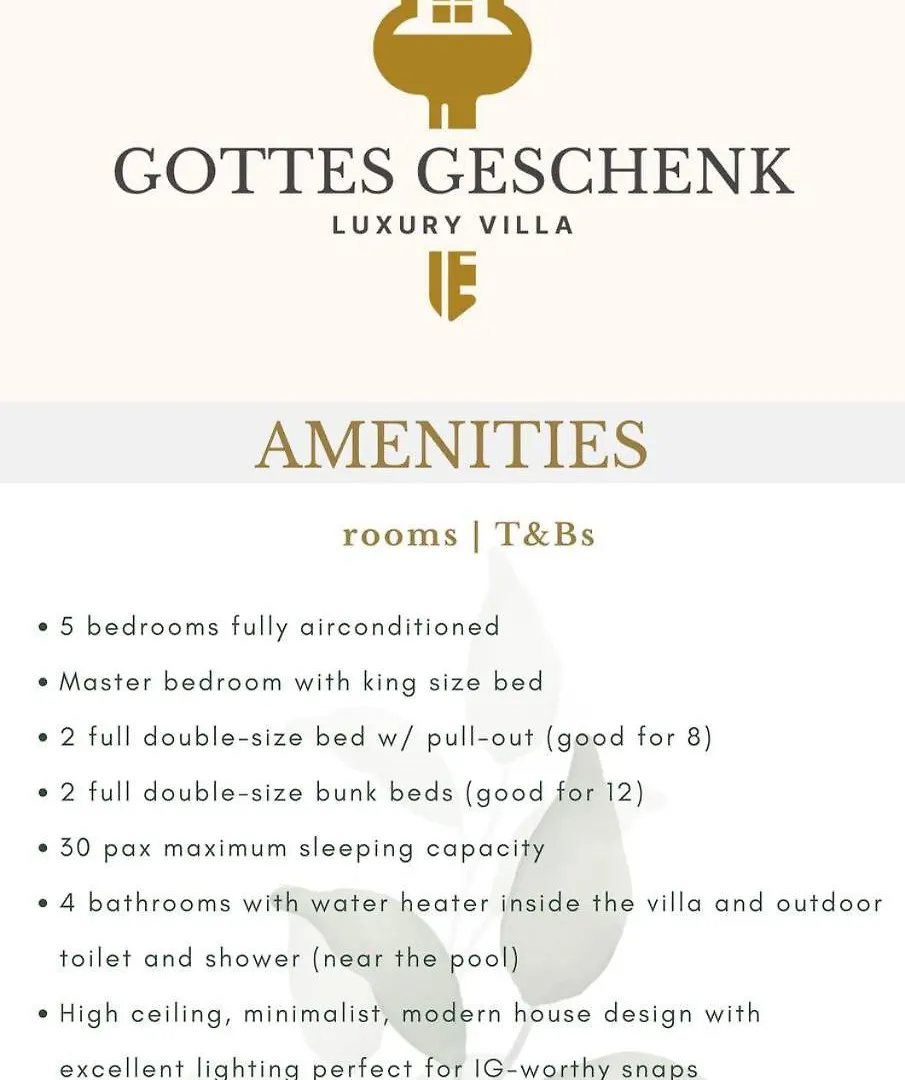 Villa Gottes Geschenk Ángeles