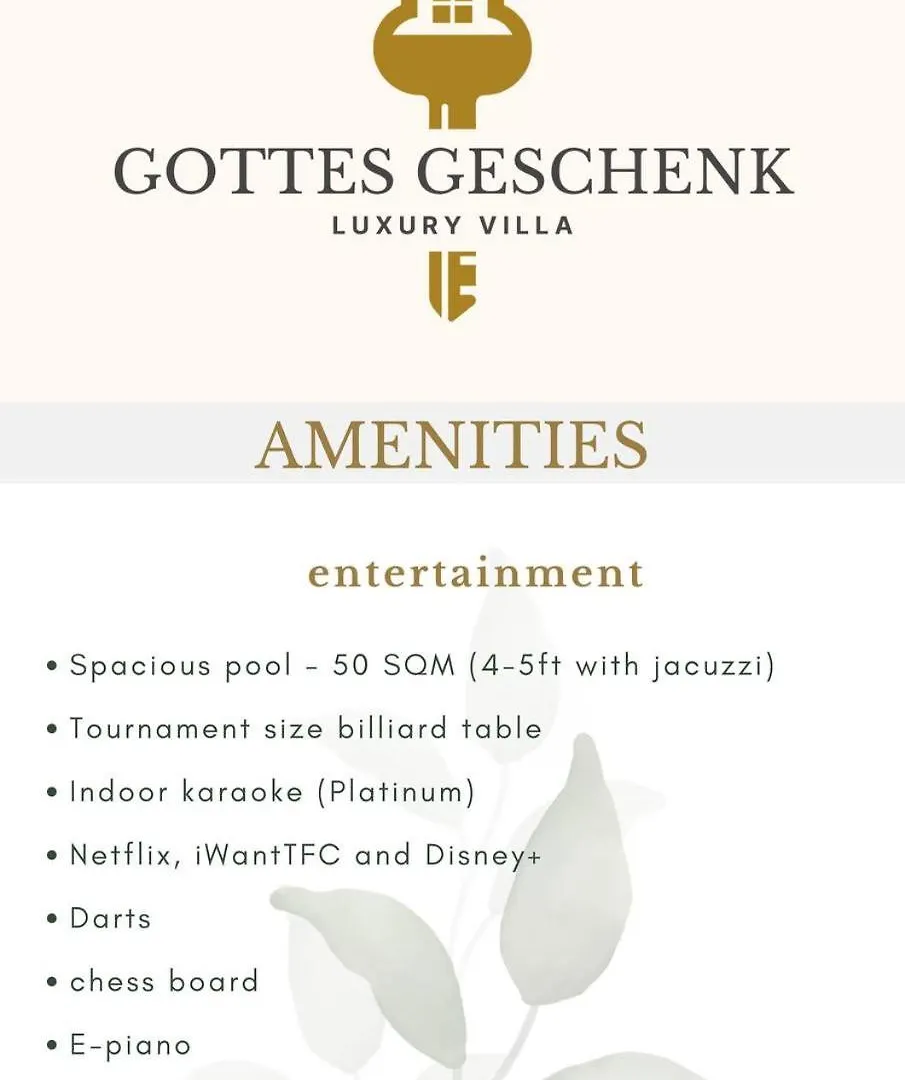 Villa Gottes Geschenk Ángeles 0*,